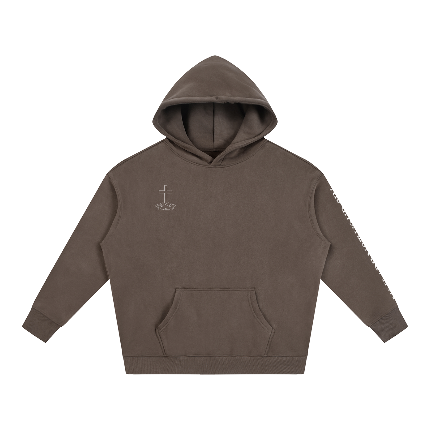 Oversize Fleeced Hoodie: Shame