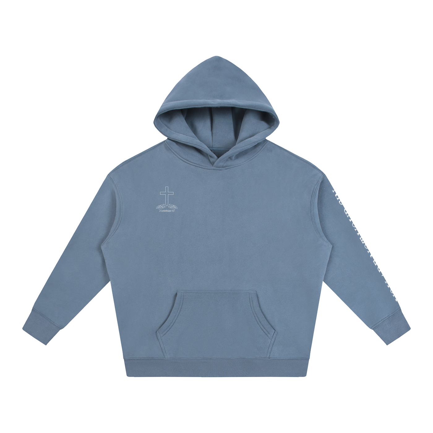 Oversize Fleeced Hoodie: Shame