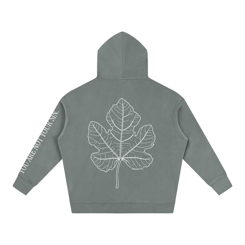 Oversize Fleeced Hoodie: Shame