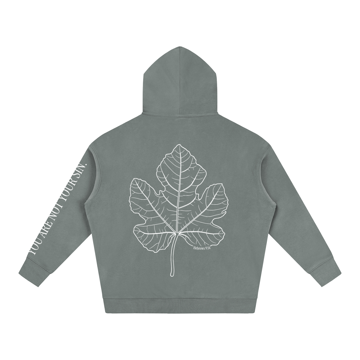 Oversize Fleeced Hoodie: Shame