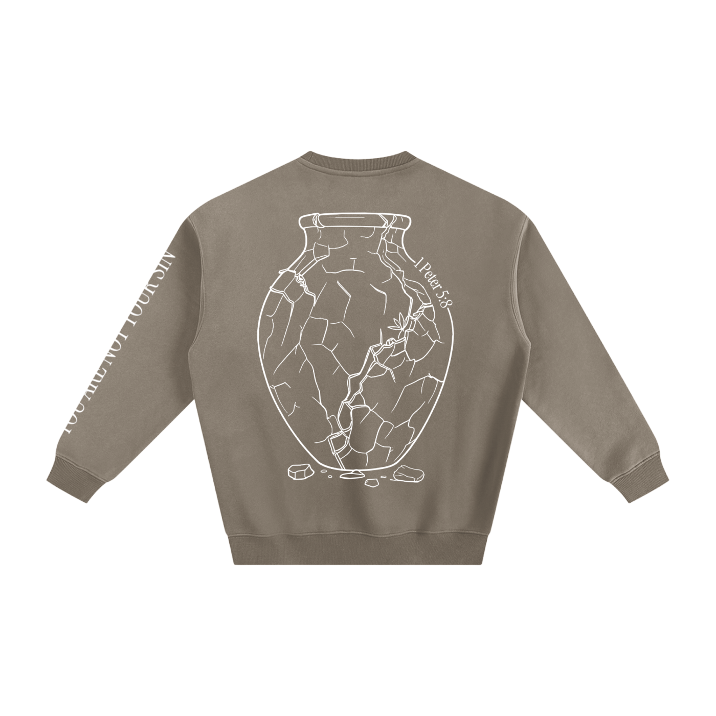 Sobriety Collection: Fleeced Sweatshirt
