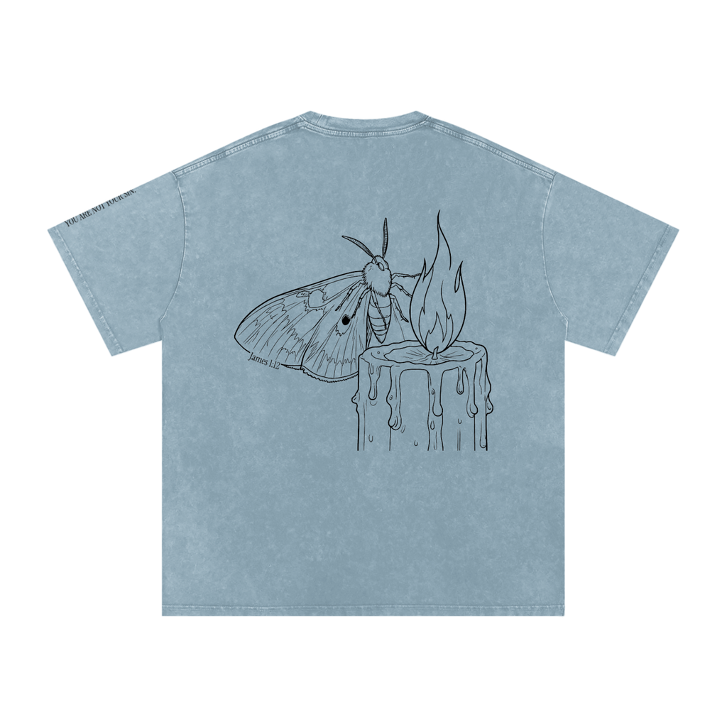 Lust Collection: Snow Washed Oversized Cotton T-Shirt