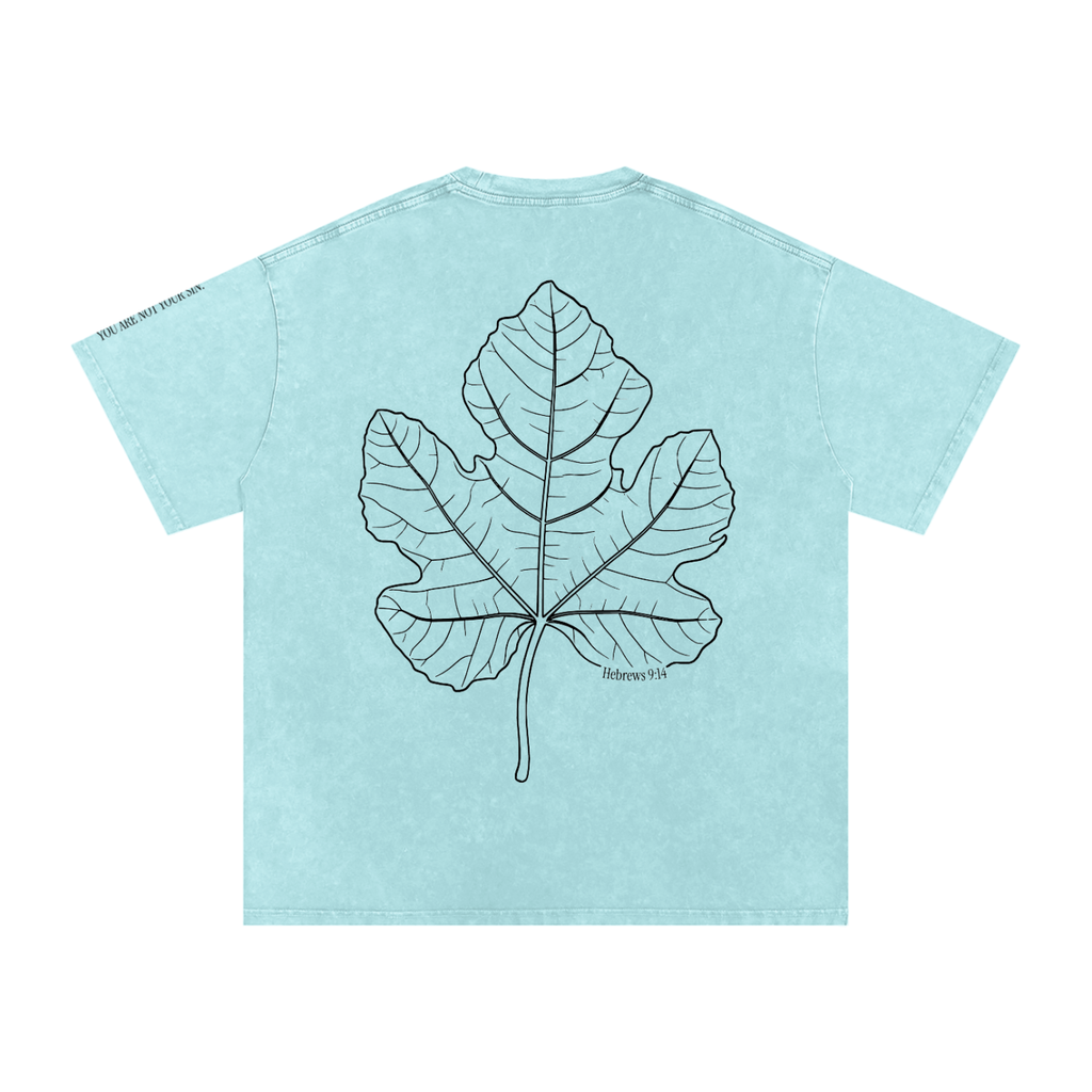 Shame Collection: Snow Washed Oversized Cotton T-Shirt