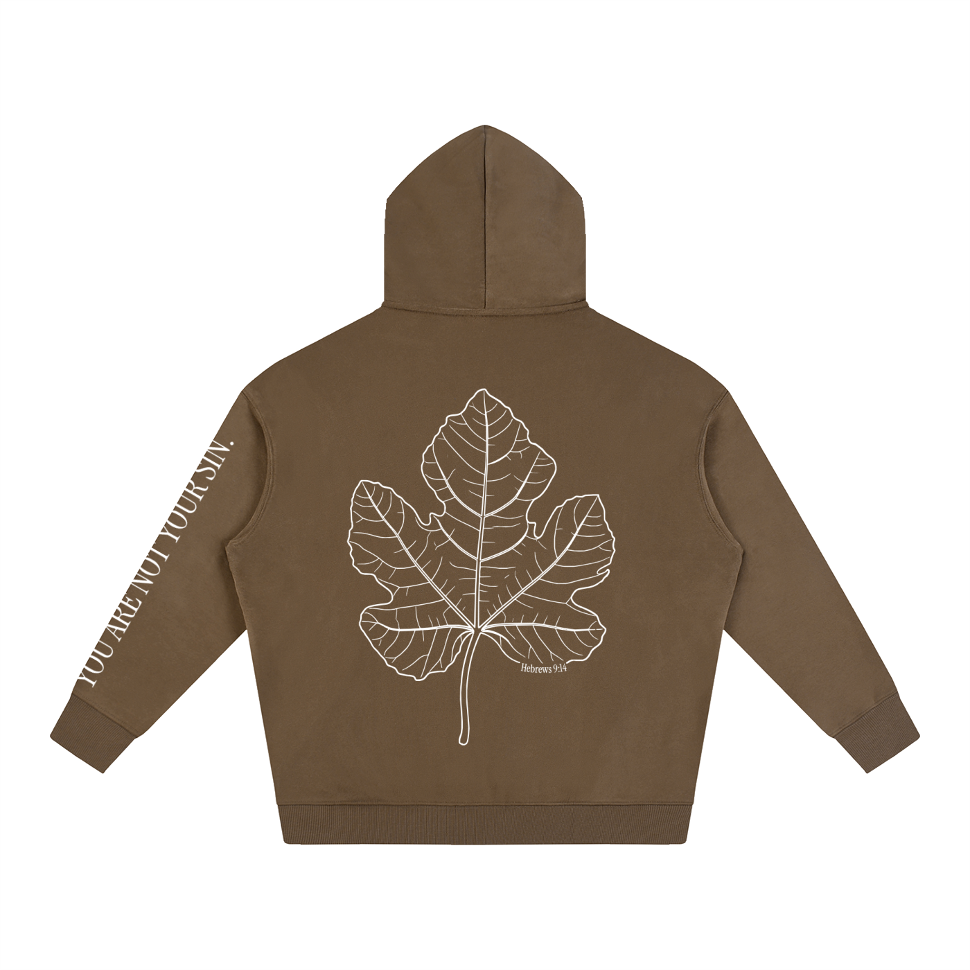 Oversize Fleeced Hoodie: Shame