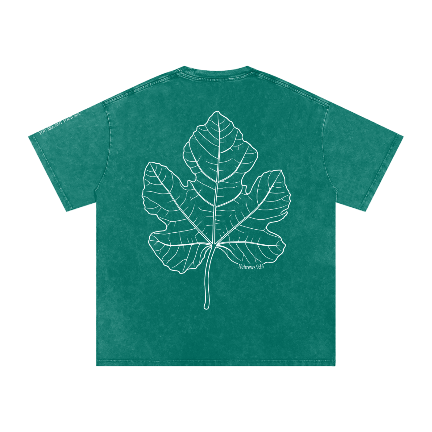Snow Washed Oversized Cotton T-Shirt: Shame