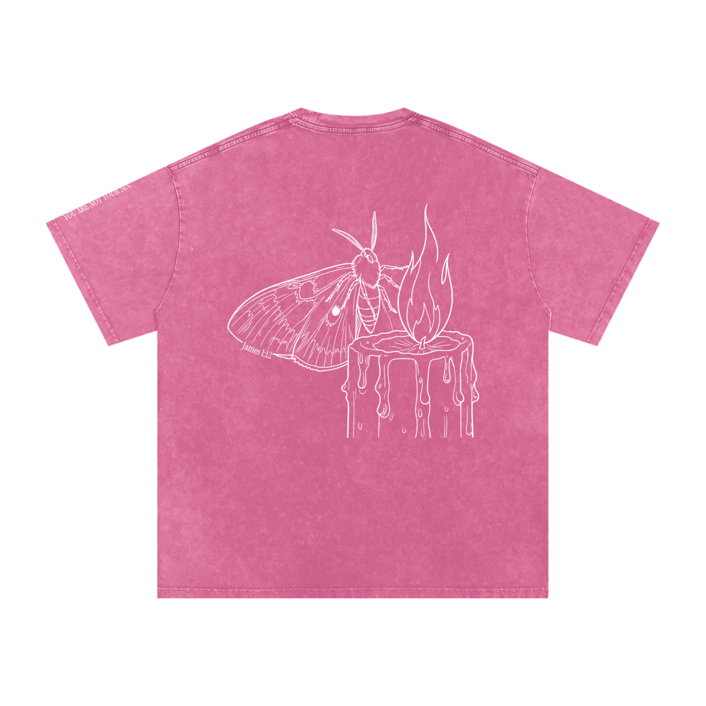 Lust Collection: Snow Washed Oversized Cotton T-Shirt