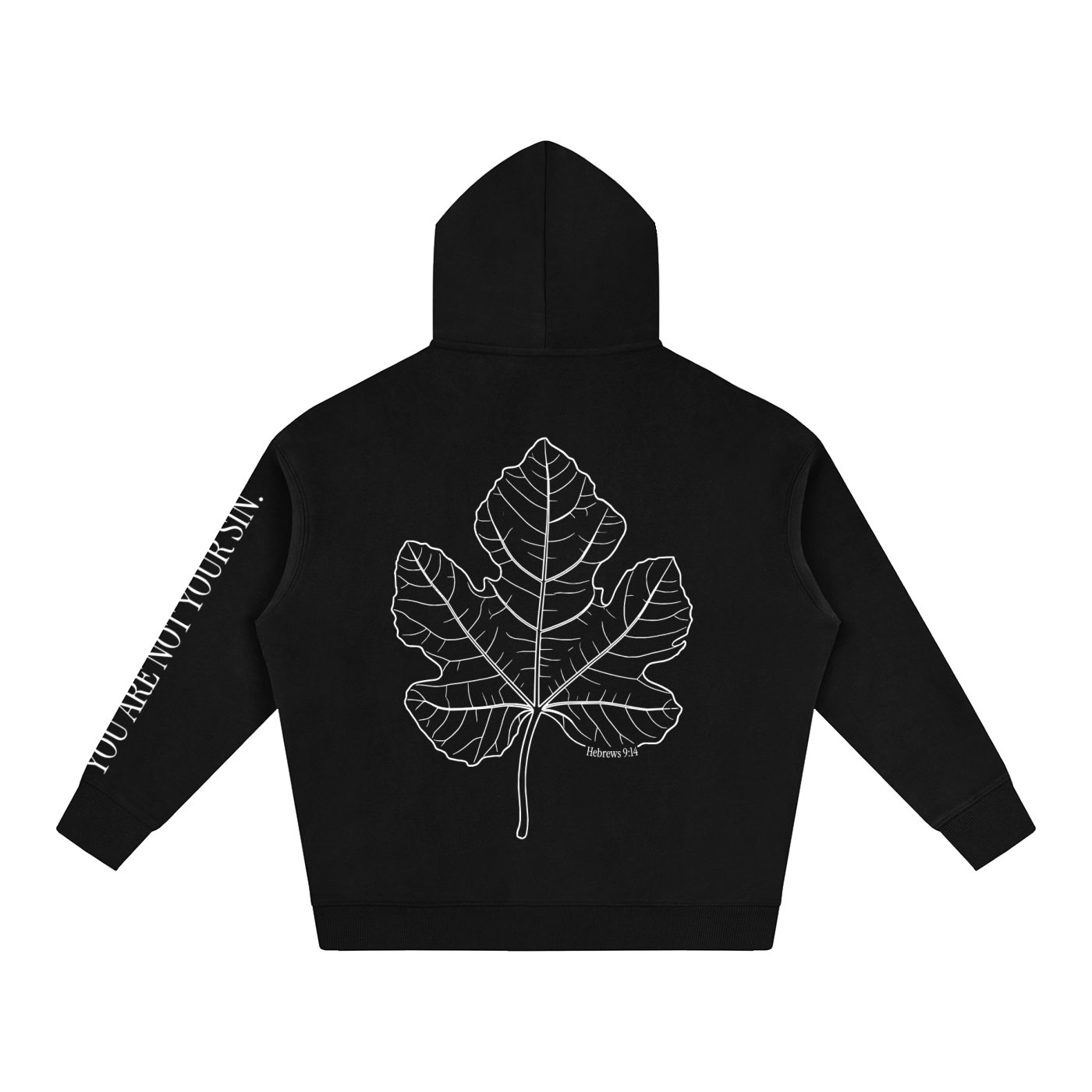 Oversize Fleeced Hoodie: Shame
