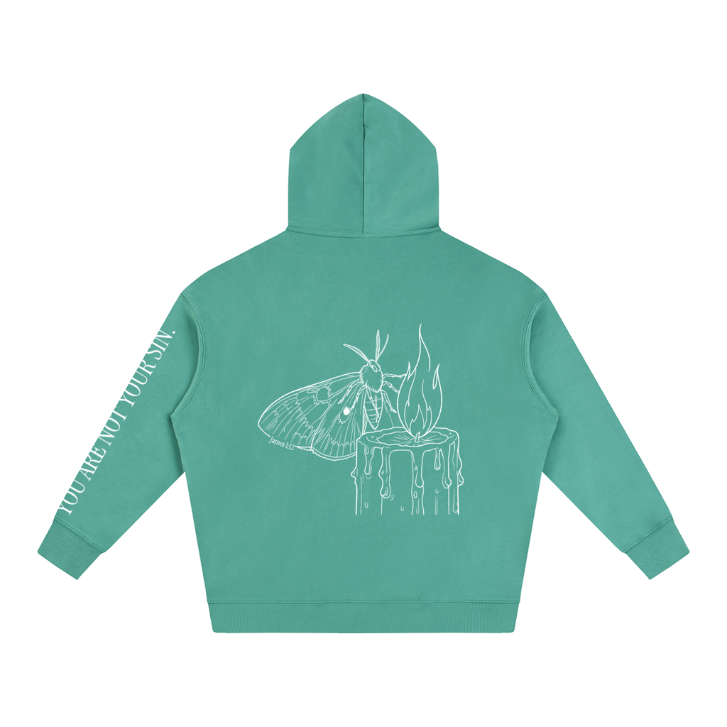 Oversize Fleeced Hoodie: Lust