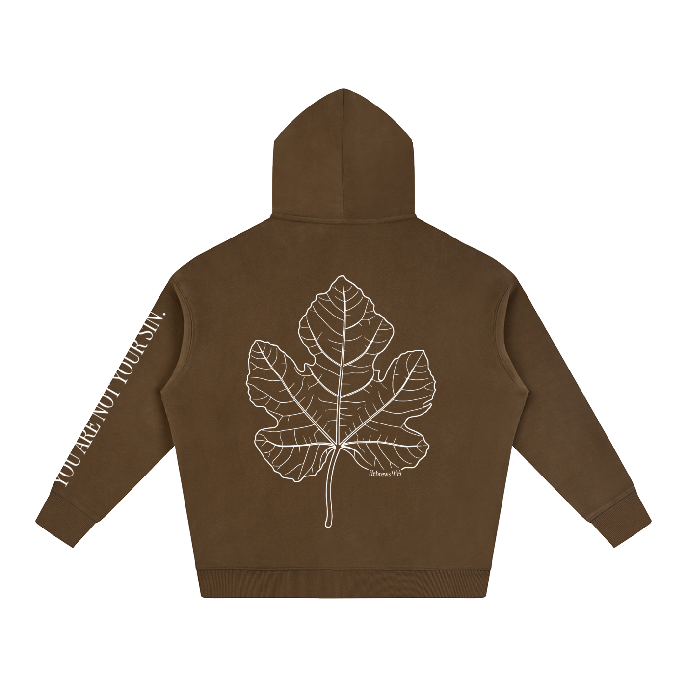 Oversize Fleeced Hoodie: Shame