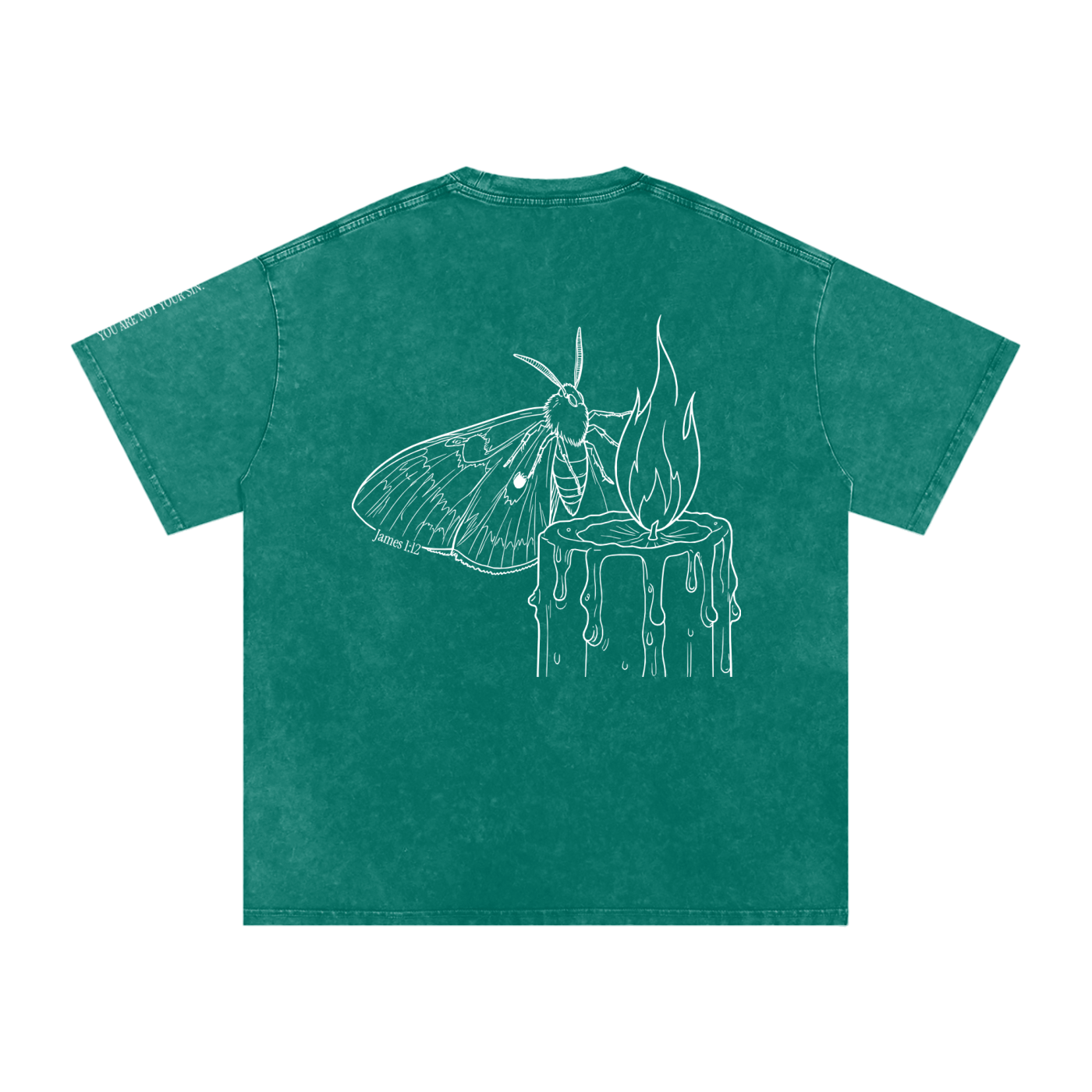 Lust Collection: Snow Washed Oversized Cotton T-Shirt